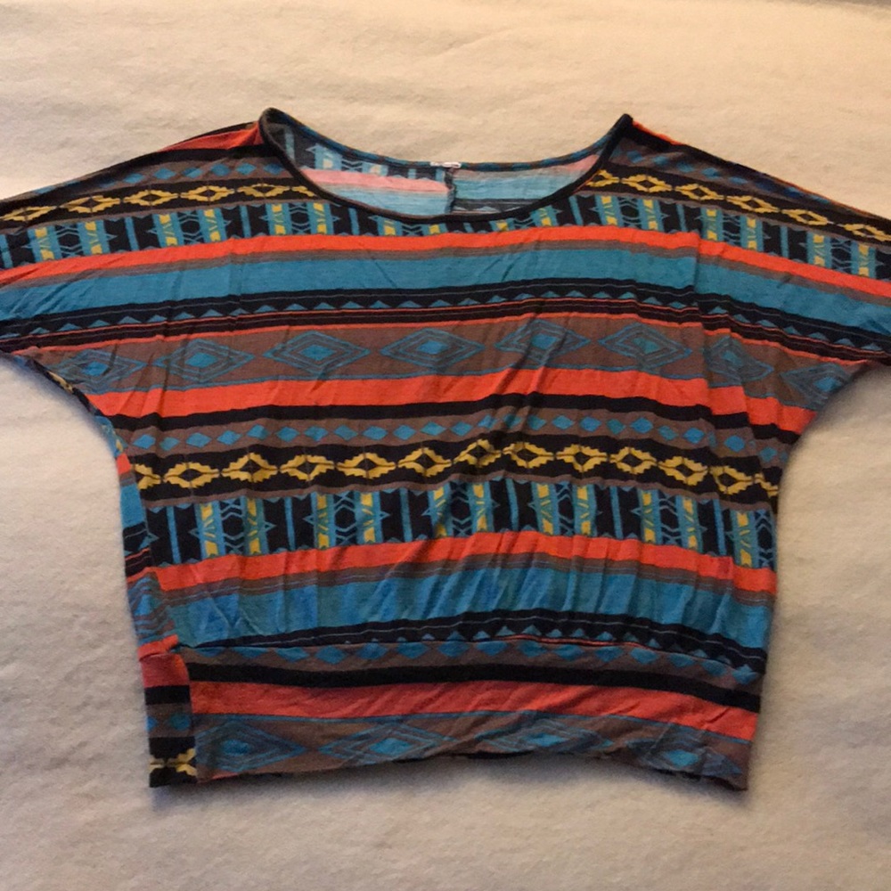 Dolman sleeve cotton top