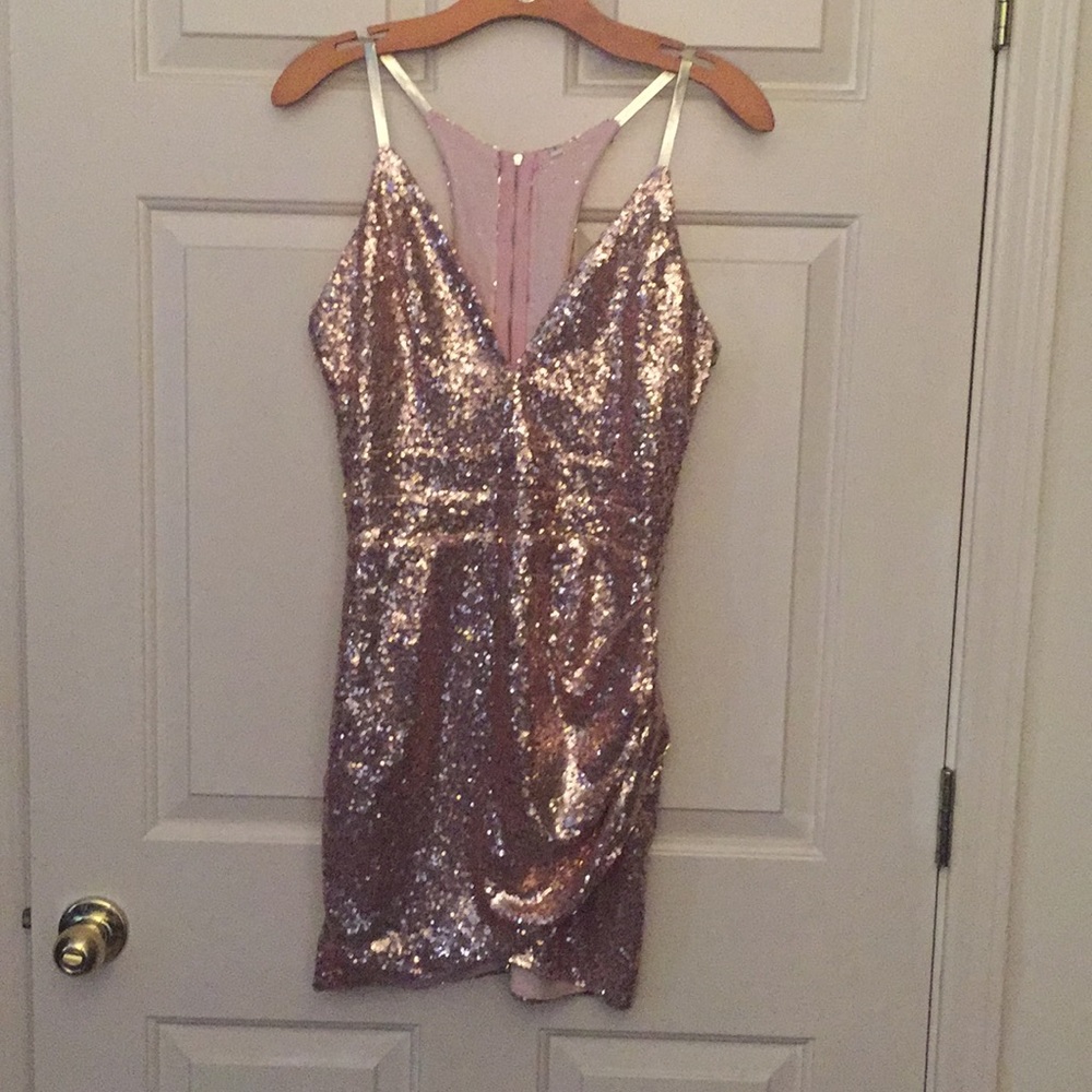 New Year’s Eve gold dress!