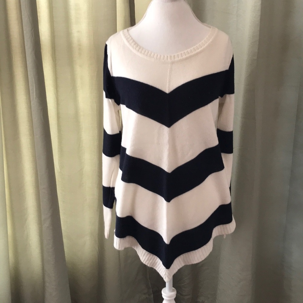 3 for $20 AB studio chevron sweater