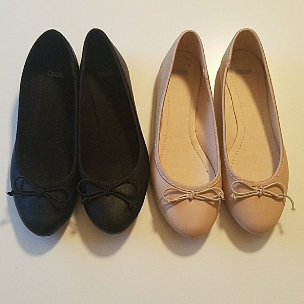 Asos ballet flats - 2 pair