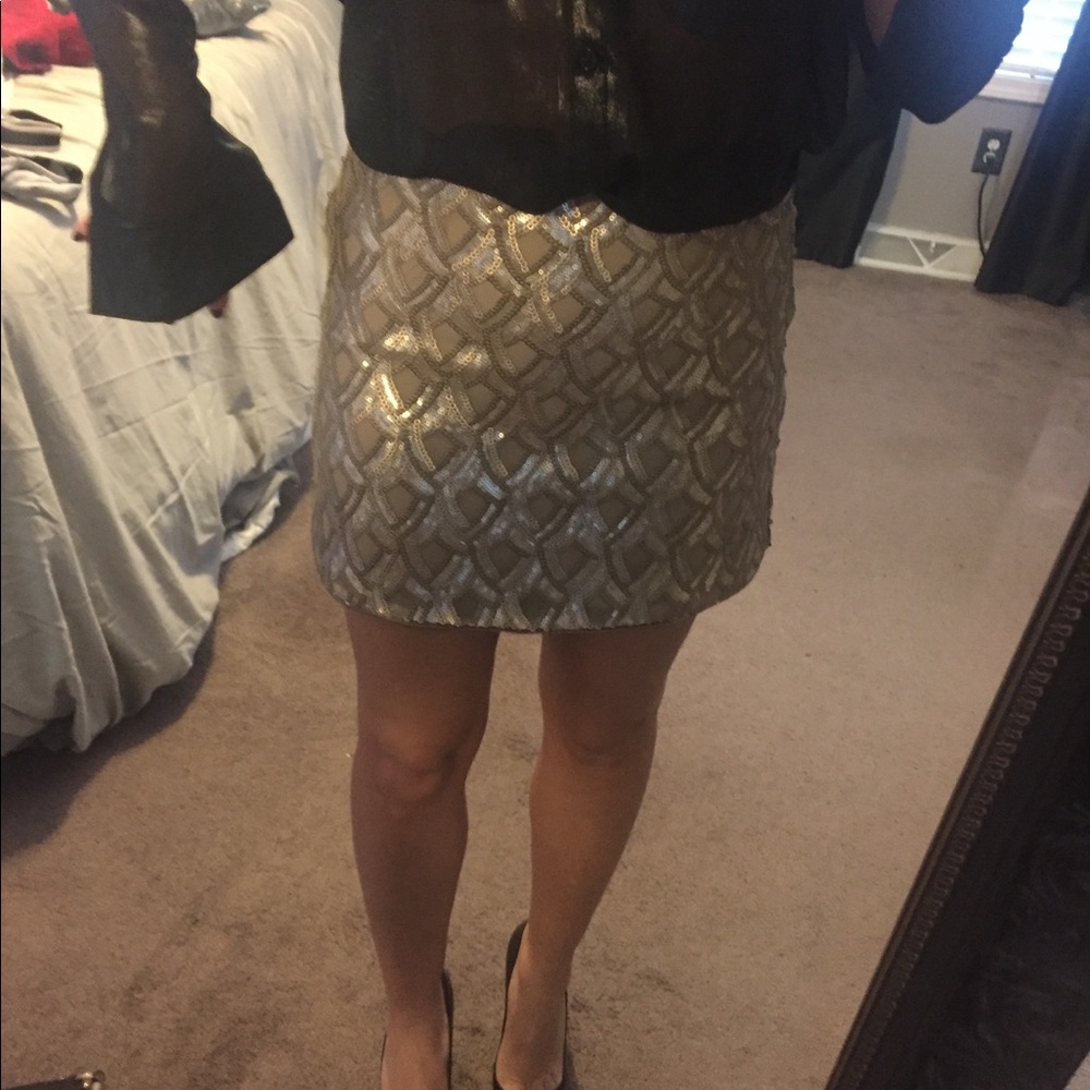 NWT sequin skirt perfect for NYE size Small