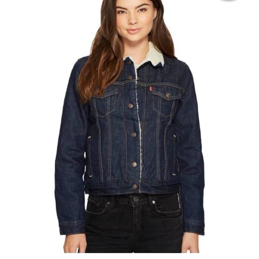 Levi’s dark denim jacket