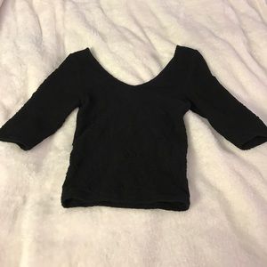 TOPSHOP black crop top