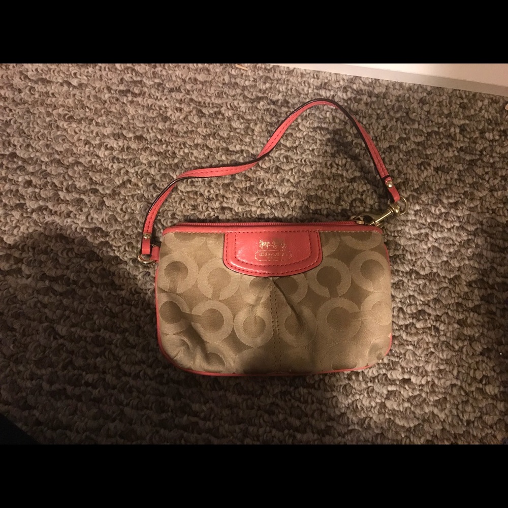 Coach wristlet