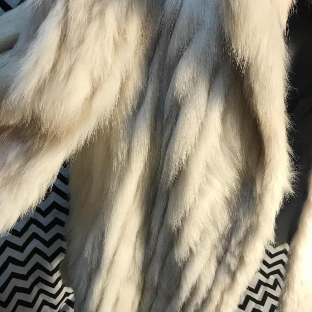 📦FRE SHIP Blue fox jacket - Picture 2 of 8