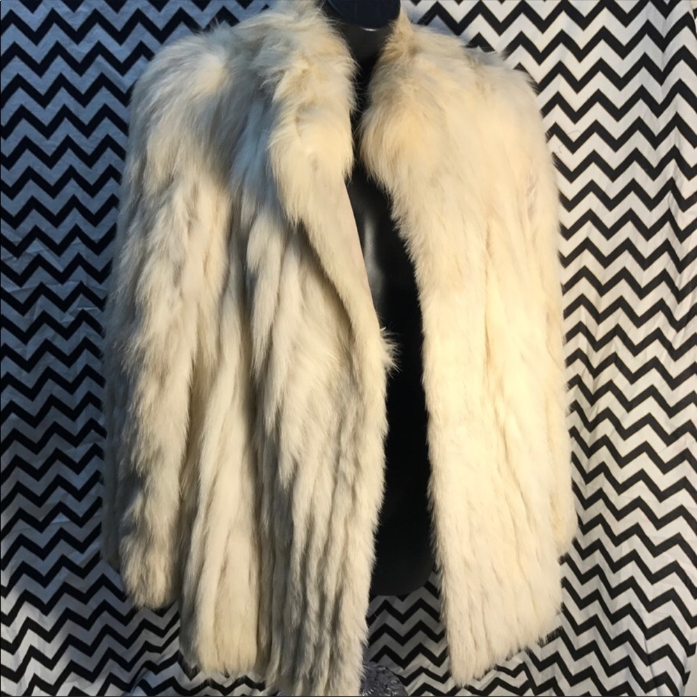 📦FRE SHIP Blue fox jacket - Picture 8 of 8