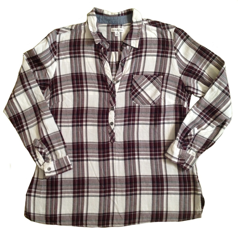 💥HP💥 3/4 BUTTON FLANNEL
