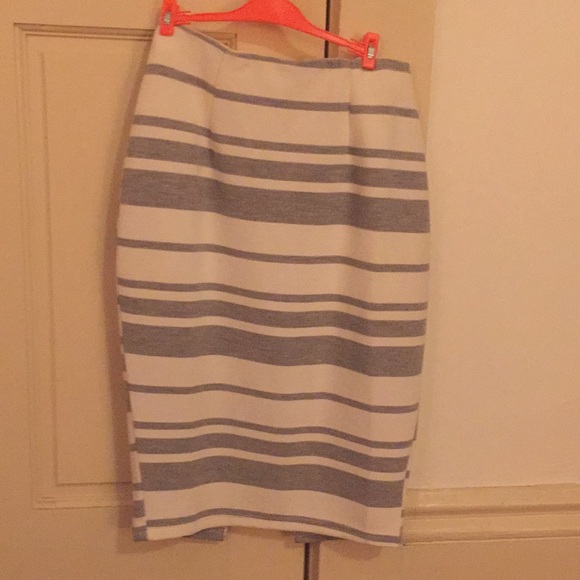 Midi Striped Skirt - Picture 2 of 4