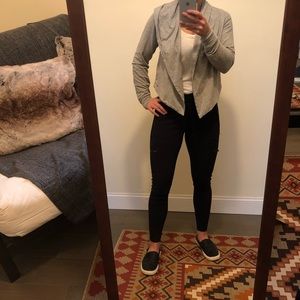 Nike Dri-Fit Open Front Hooded Cardigan Sweatshirt