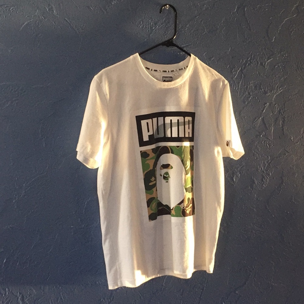 Bape x puma tee