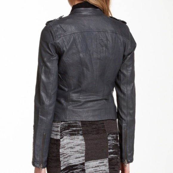 Romeo & Juliet Couture Leather Jacket - Picture 5 of 7
