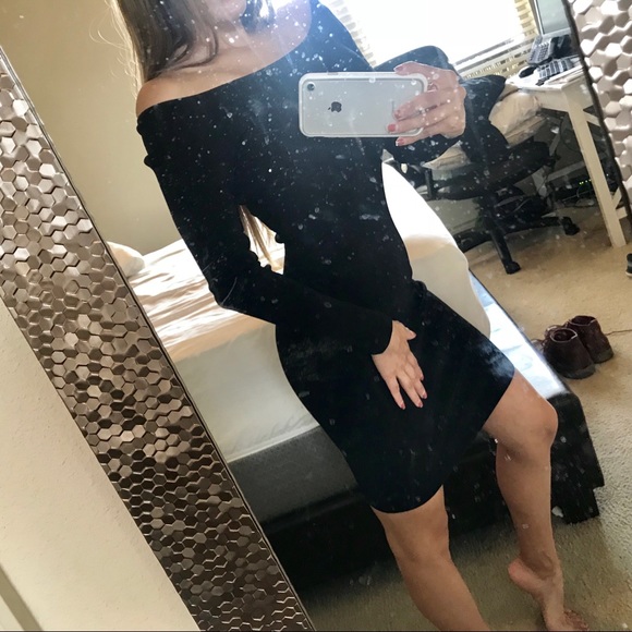 Off shoulder little black dress - Picture 2 of 4