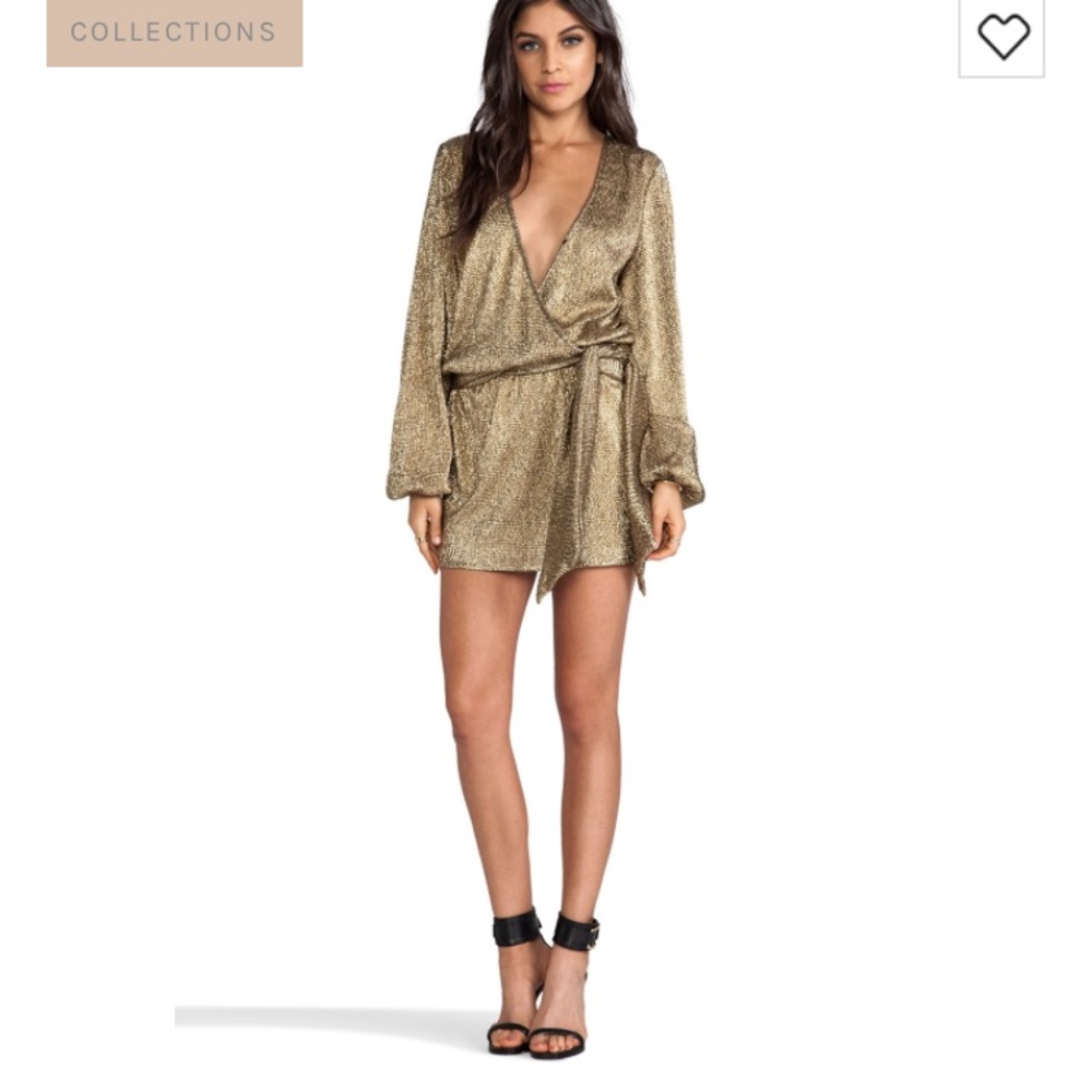 Alexis - Siena Gold Foil Lamé Dress. Fun dress