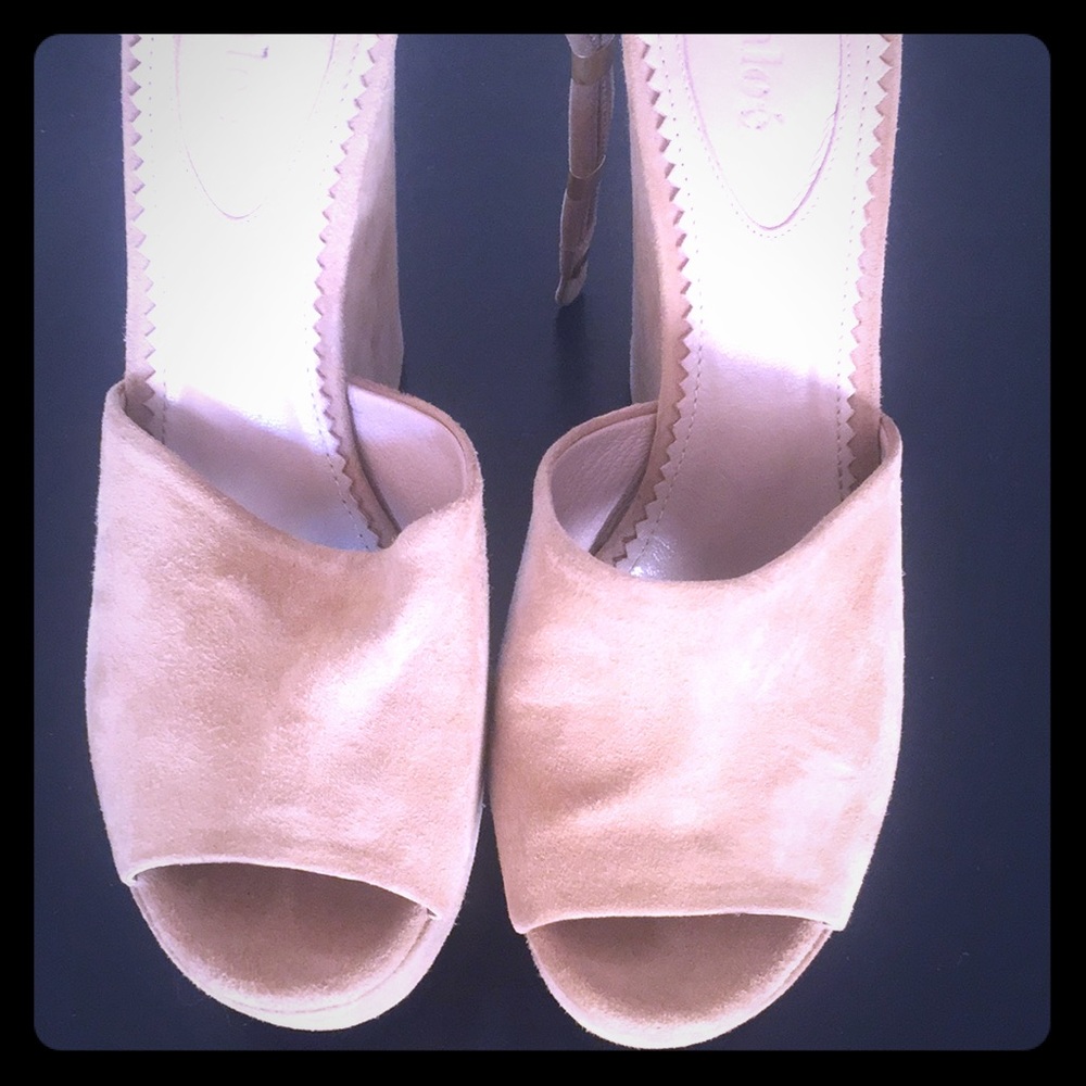 Chloe Suede Wedges