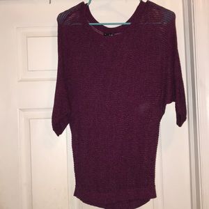 Magenta knit Sweater
