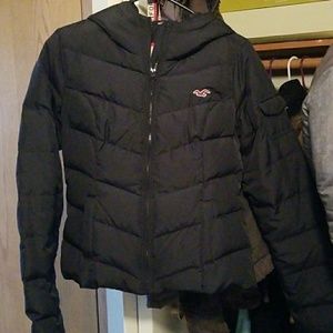 Short puffer coat