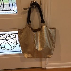 Neiman Marcus Gold Bag