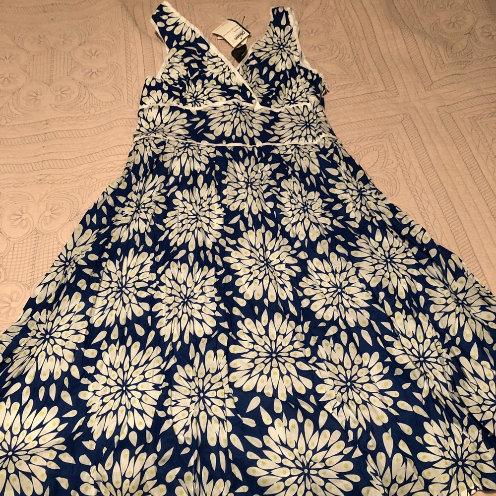 Pretty retro style cotton dress