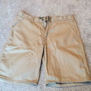 Khaki men's shorts