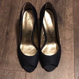 Navy Adrianna Papell Heels