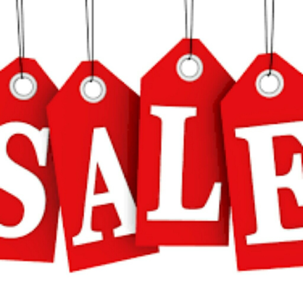 Ending tonight!  Sales Sales, everything on sale!