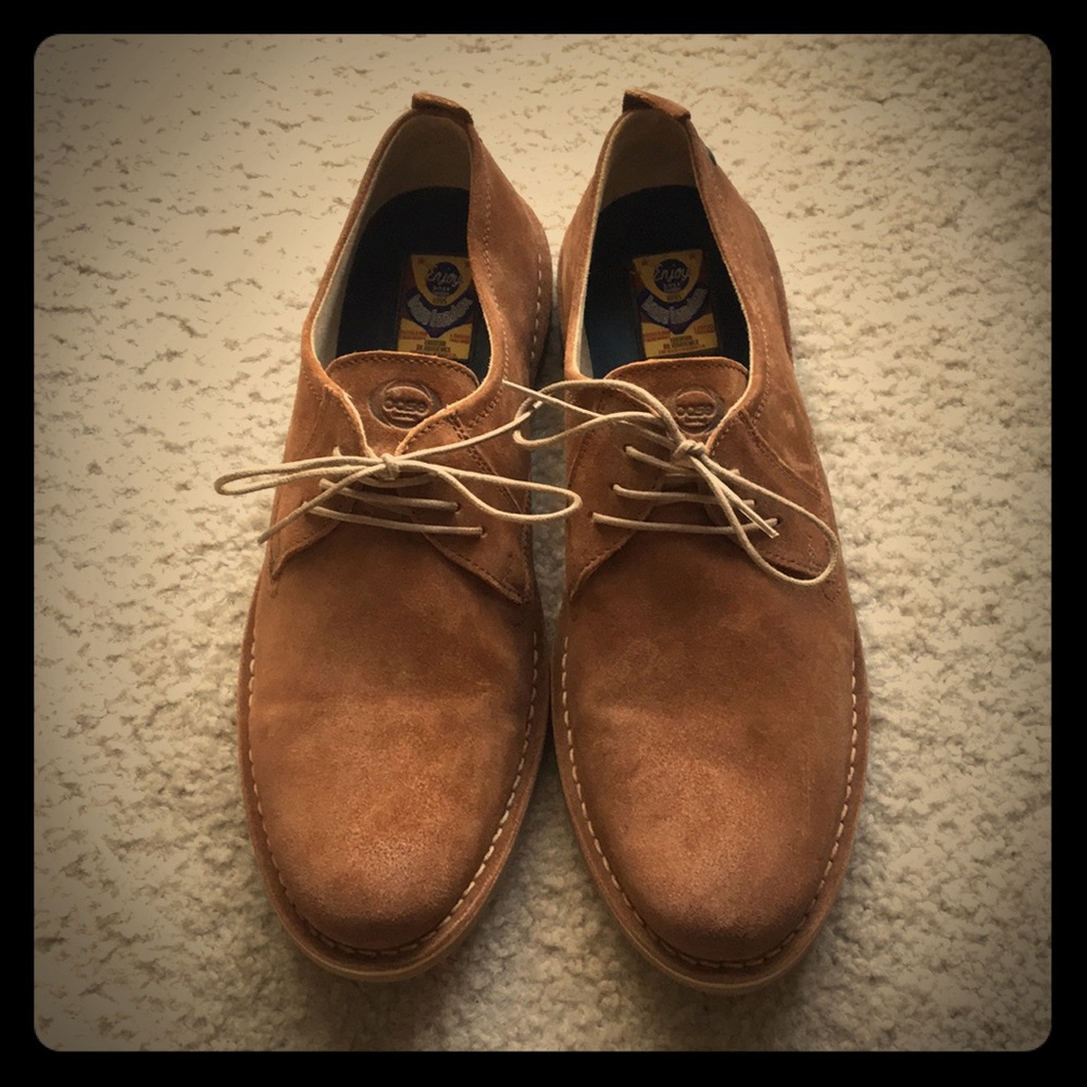 Base London men’s US11 Euro44 brown suede shoes