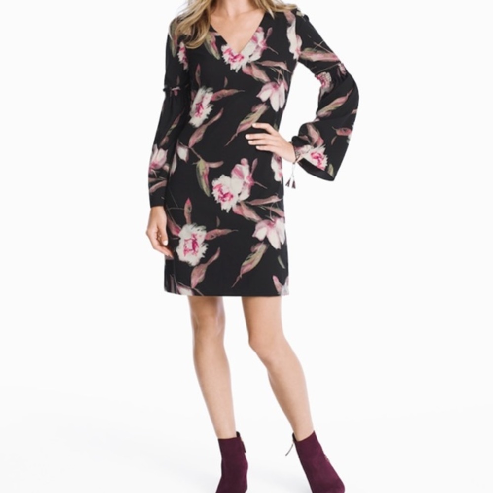 🌸HOST PICK🌸WHBM FLORAL PRINT DRESS - Picture 2 of 8