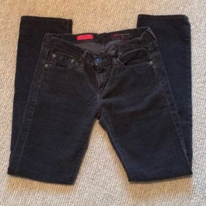 AG The Willow Corduroy Jeans. Grey.