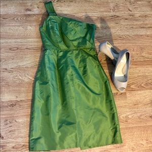 J Crew olive green dress