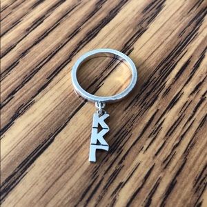 KKG charm with loop ring