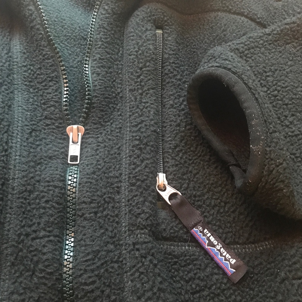 /SOLD/OLDSCHOOL Patagonia Fleece \MADE IN THE USA/ - Picture 4 of 6