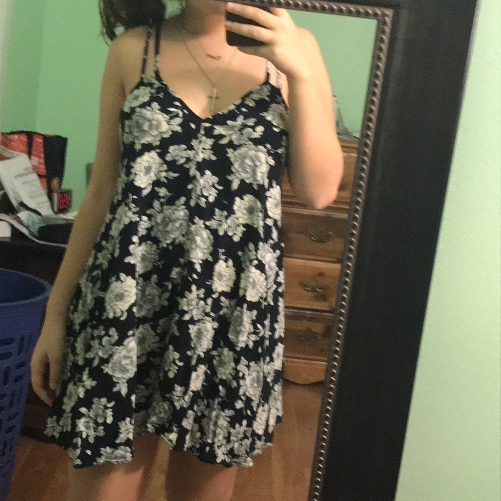 Flower dress/bikini cover up