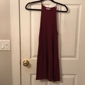 Ribbed Tank Top Dress