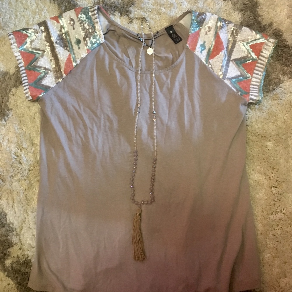 BKE Boutique Open Back Top