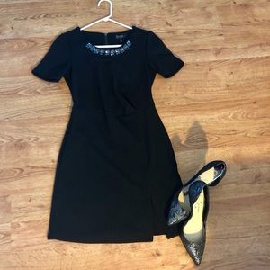 Jessica Simpson black dress