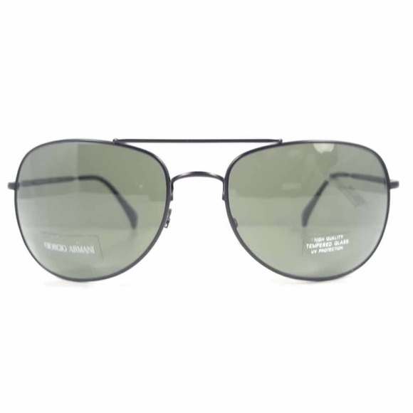 GIORGIO ARMANI GA 840/S Sunglasses PDE Semi MatBlk main image 4