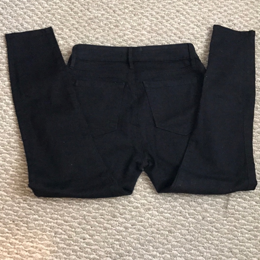 Black, Petite, Loft jeans.