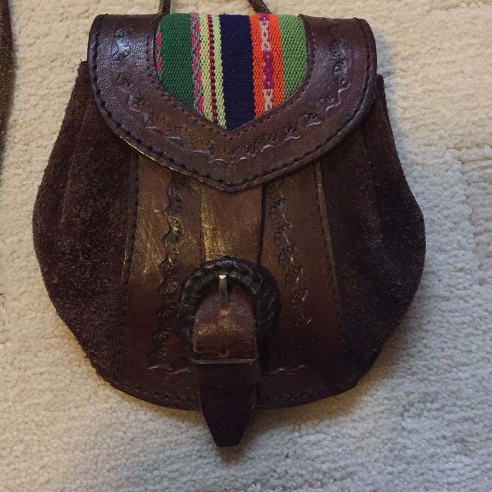 Leather purse