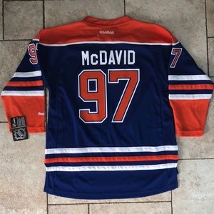 Brand New McDavid Edmonton Oilers Jersey