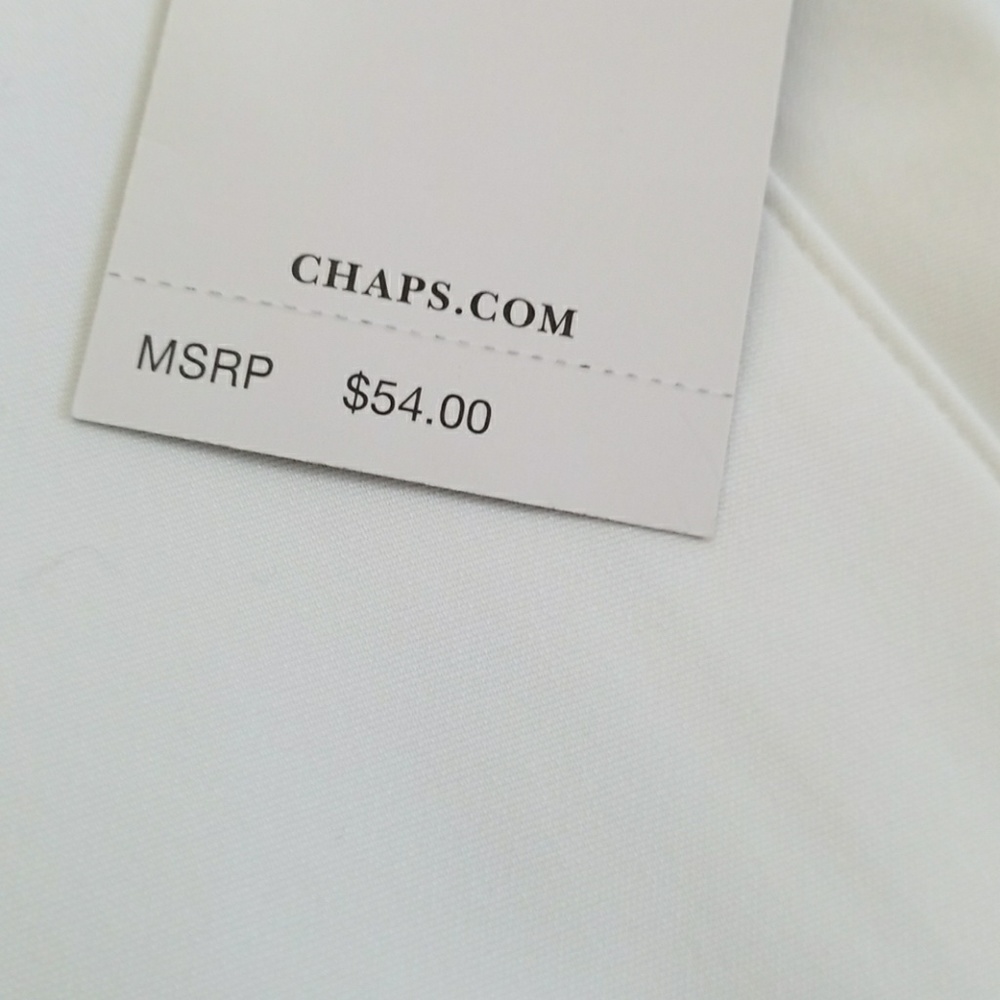 NWT Ralph Lauren Chaps Tailored White Shorts - Picture 2 of 8