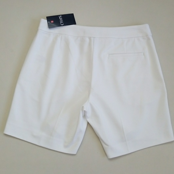 NWT Ralph Lauren Chaps Tailored White Shorts - Picture 4 of 8