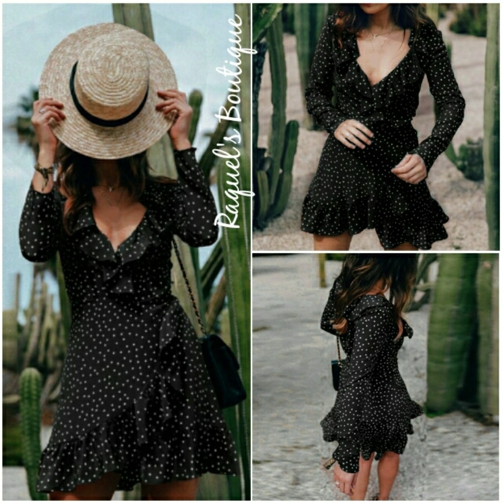 Margo Star Dress in Black