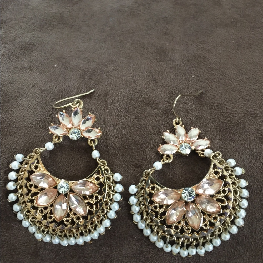 Lovely statement earrings