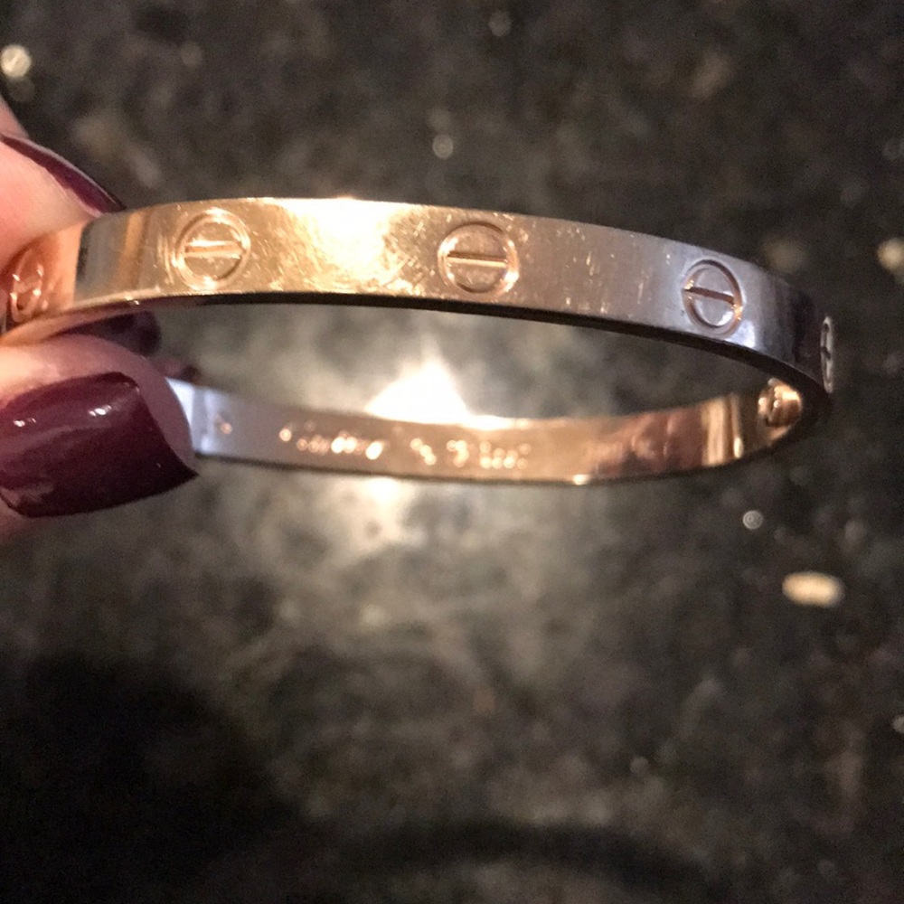 Love screw bracelet