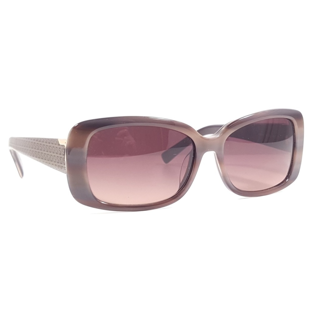 FENDI FS5210 Sunglasses Color 236 Striped Brown