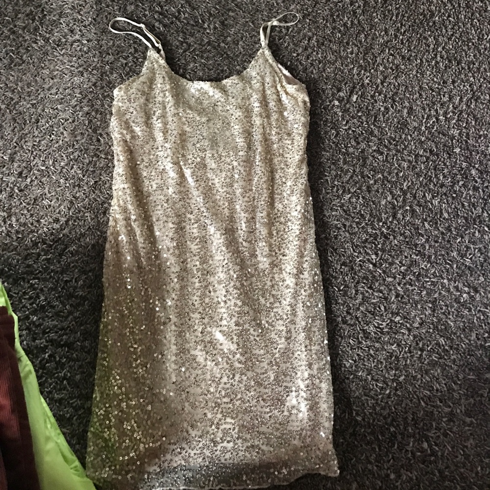 Sparkly gold dress