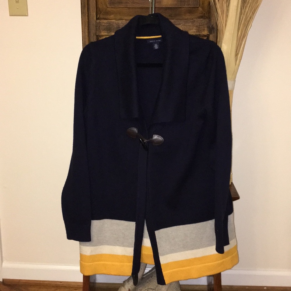 Firm price💙Nautical Tommy Hilfiger cardigan