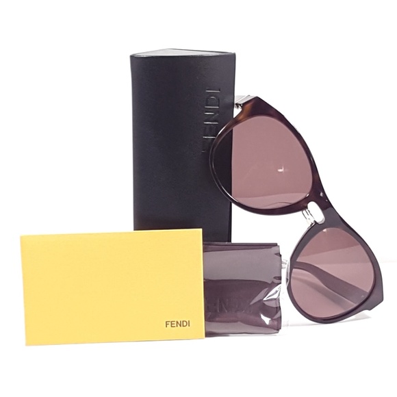 FENDI FS5187 Sunglasses Color 215 Havana main image 5