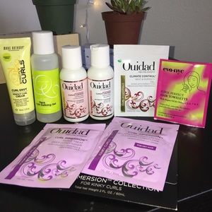 Ouidad Curly Hair Bundle Hair Sampler