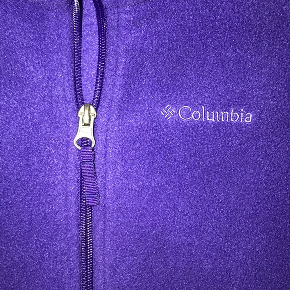 Purple kids full zip sweatshirt - Picture 4 of 6